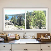 Warren Modern customized design high security antitheft window net balcony aluminum sliding window 3 tracks sliding window